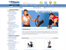 Tablet Screenshot of fitnessultimate.com